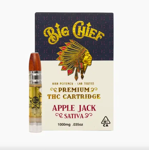 Apple Jack Big Chief THC Cartridges