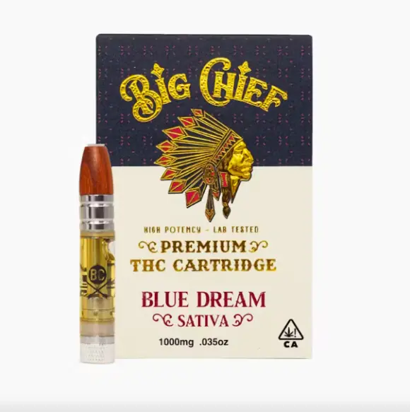 Blue Dream Big Chief THC Cartridges | 1G (Sativa)