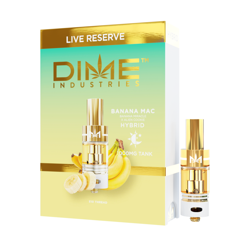 Dime Industries Banana Mac Live Reserve 1000mg Tank