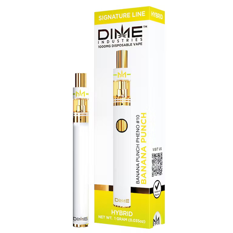 Dime Industries Banana Punch 1000mg All In One Device