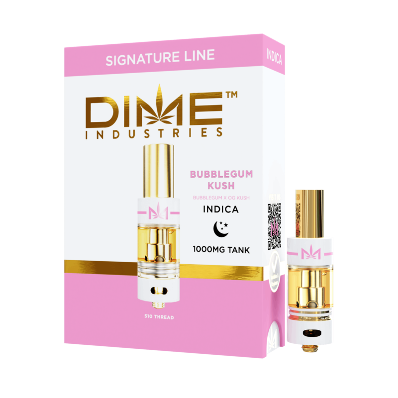 Dime Industries Bubblegum Kush 1000mg Tank