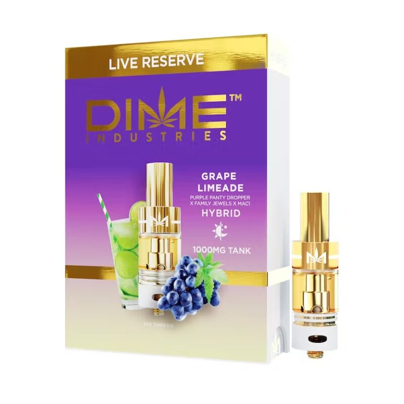 Dime Industries Live Reserve (H) Grape Limeade 1000mg Tank