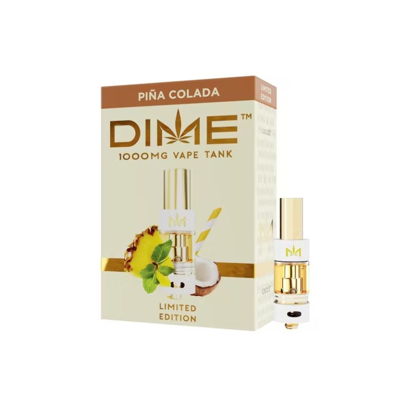 Dime Industries Pina Colada 1000mg Tank (Limited Edition)