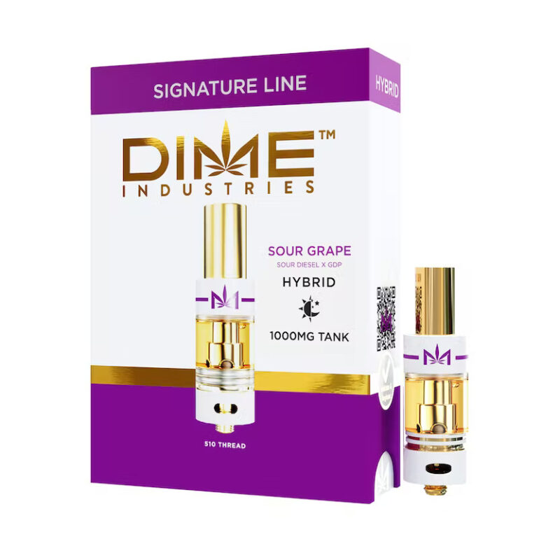 Dime Industries Sour Grape 1000mg Tank