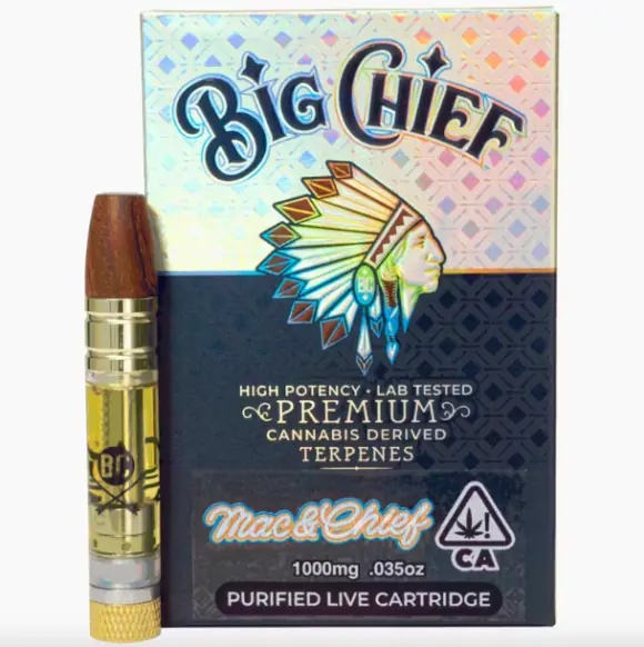 Mac & Chief Big Chief CDT Purified Live Cartridges | 1G (Hybrid)