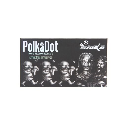 Polkadot Sicko Cookies N’ Cream Chocolate bar